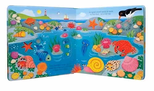 Usborne Seashore Sounds Sound Book, Multicolour – 3