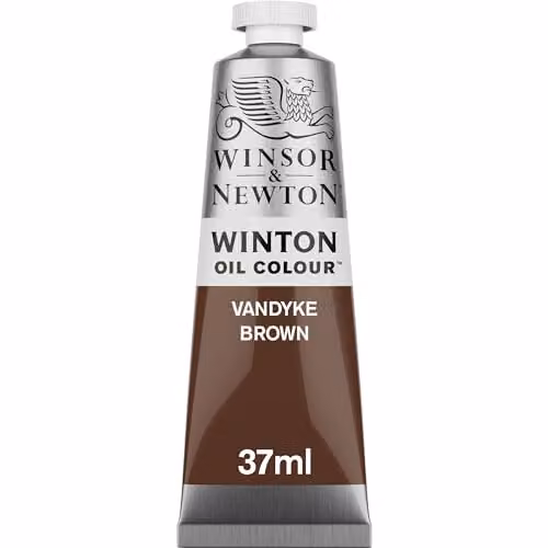 Winsor & Newton Winton Oil Colour, Vandyke Brown, 37ml – 2