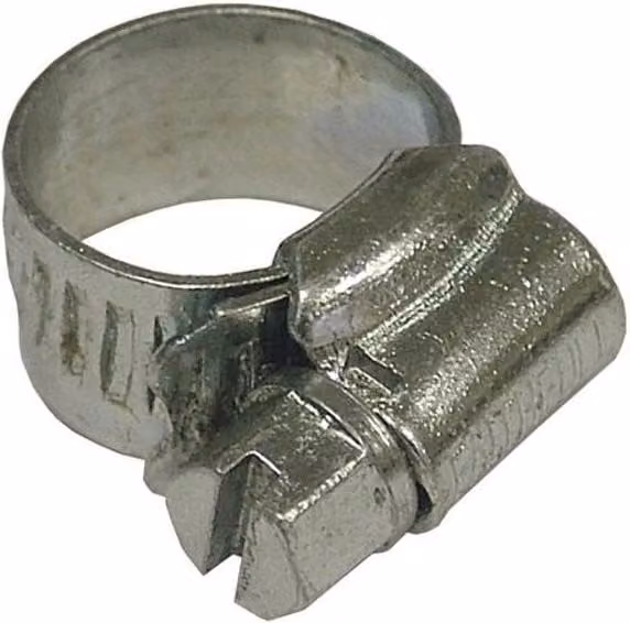 Faithfull Galvanised Steel Hose Clip in Silver, 11-16mm