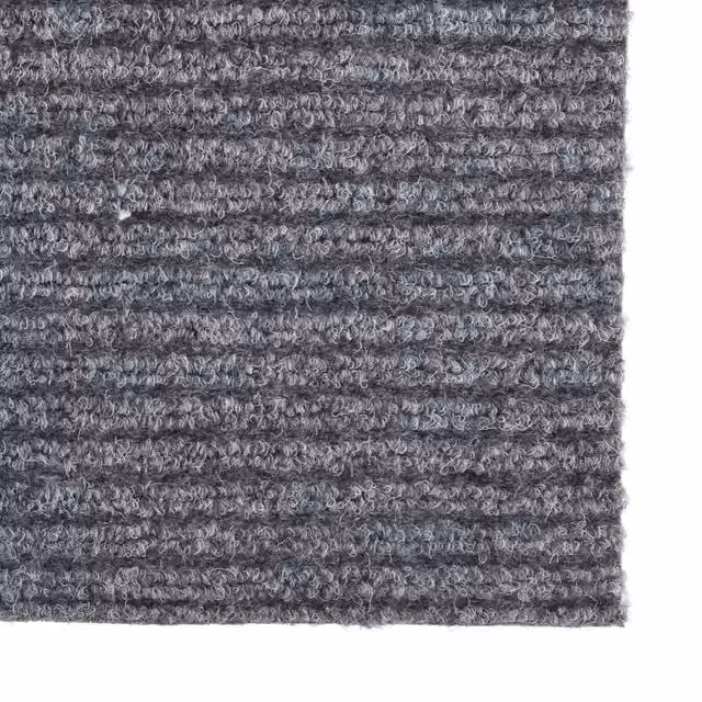 Berkfield Home Modern Grey Round Dirt Trapper Carpet Runner, Diameter: 100 cm
