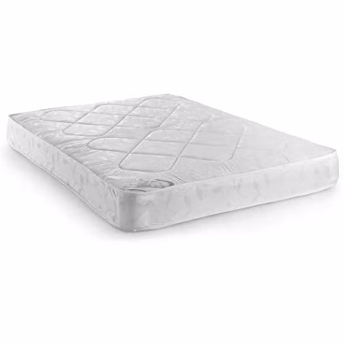 Julian Bowen Premier Bonell Spring Mattress in White, W/D/H: 140 x 200 x 18 cm