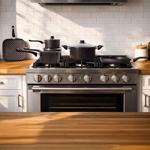 Carter & Clay 10 Piece Non-Stick Ceramic Cookware Set in Grey and Copper with Saucepan, Frying Pan and Lids – 2