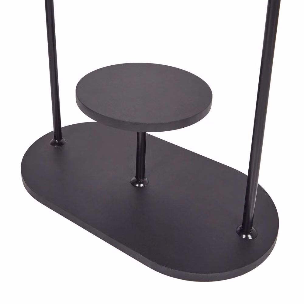 Wyld and Coco Black Matt Steel Freestanding Clothes Rail, Height: 174 cm – 3