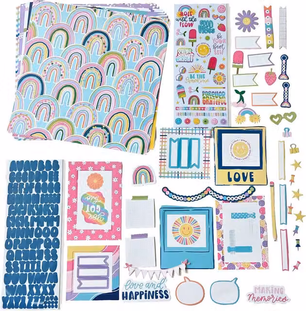 Artstudio 62 Piece Multicolour Paper Crafting Kit for Adults