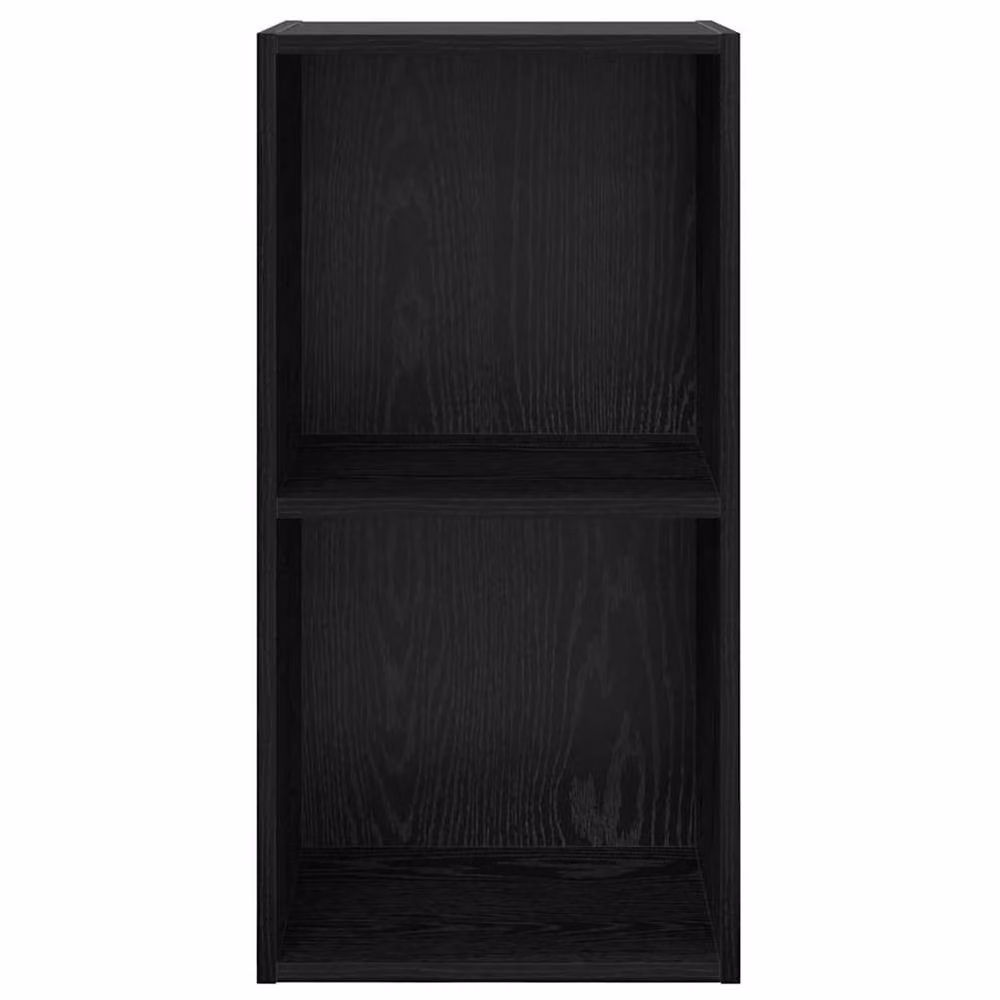 Berkfield Home Wall-Mounted TV Cabinet in Black Oak, W/D/H: 37 x 37 x 72 cm – 7