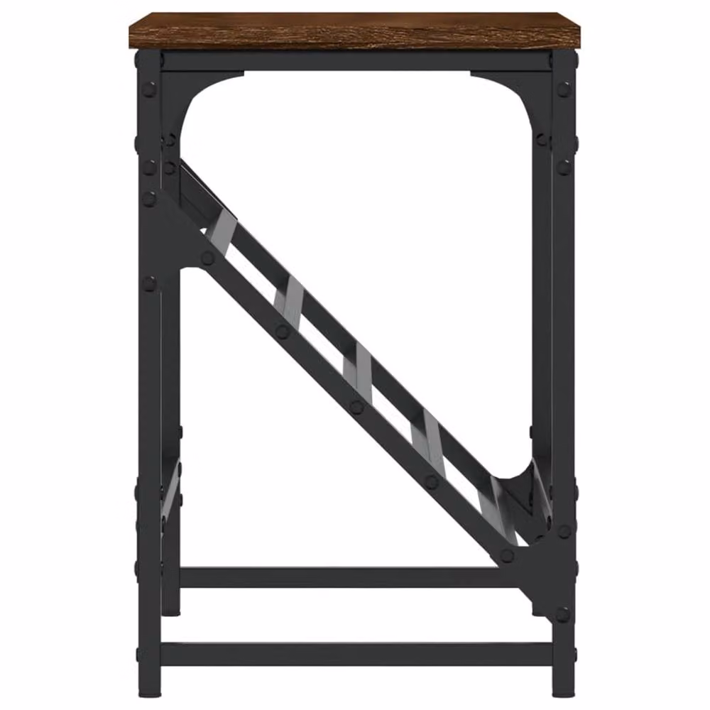 Berkfield Home Brown Oak Shoe Rack, W/D/H: 60 x 30 x 45 cm – 5