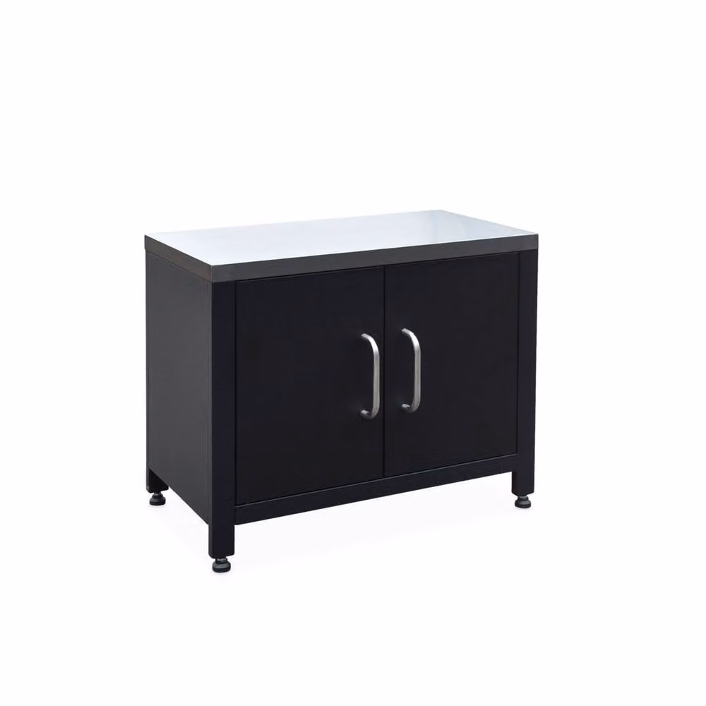 sweeek Modern Matt Black Steel Outdoor Kitchen – 2