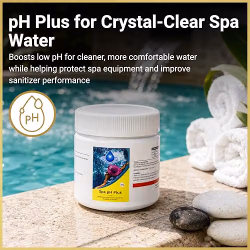 SHATCHI Granulated Chlorine and pH Starter Kit for Above Ground and Inflatable Pools, 2.2 kg – 3