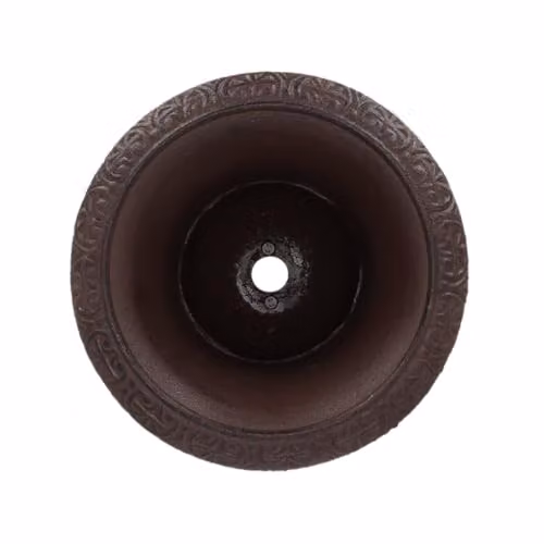 Esschert Design Cast Iron French Urn Planter, Brown, W/D/H: 43 x 31 x 31 cm, Height: 45 cm – 2