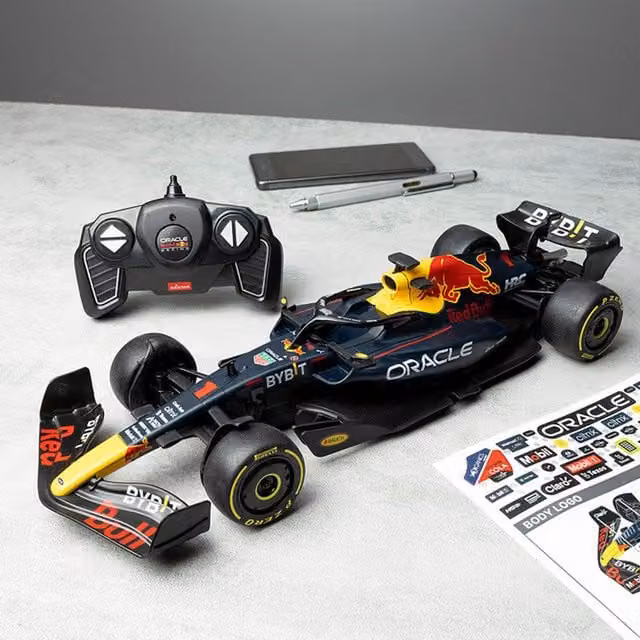 Rastar Oracle Red Bull Racing 1:18 Scale Remote Control Car, Black