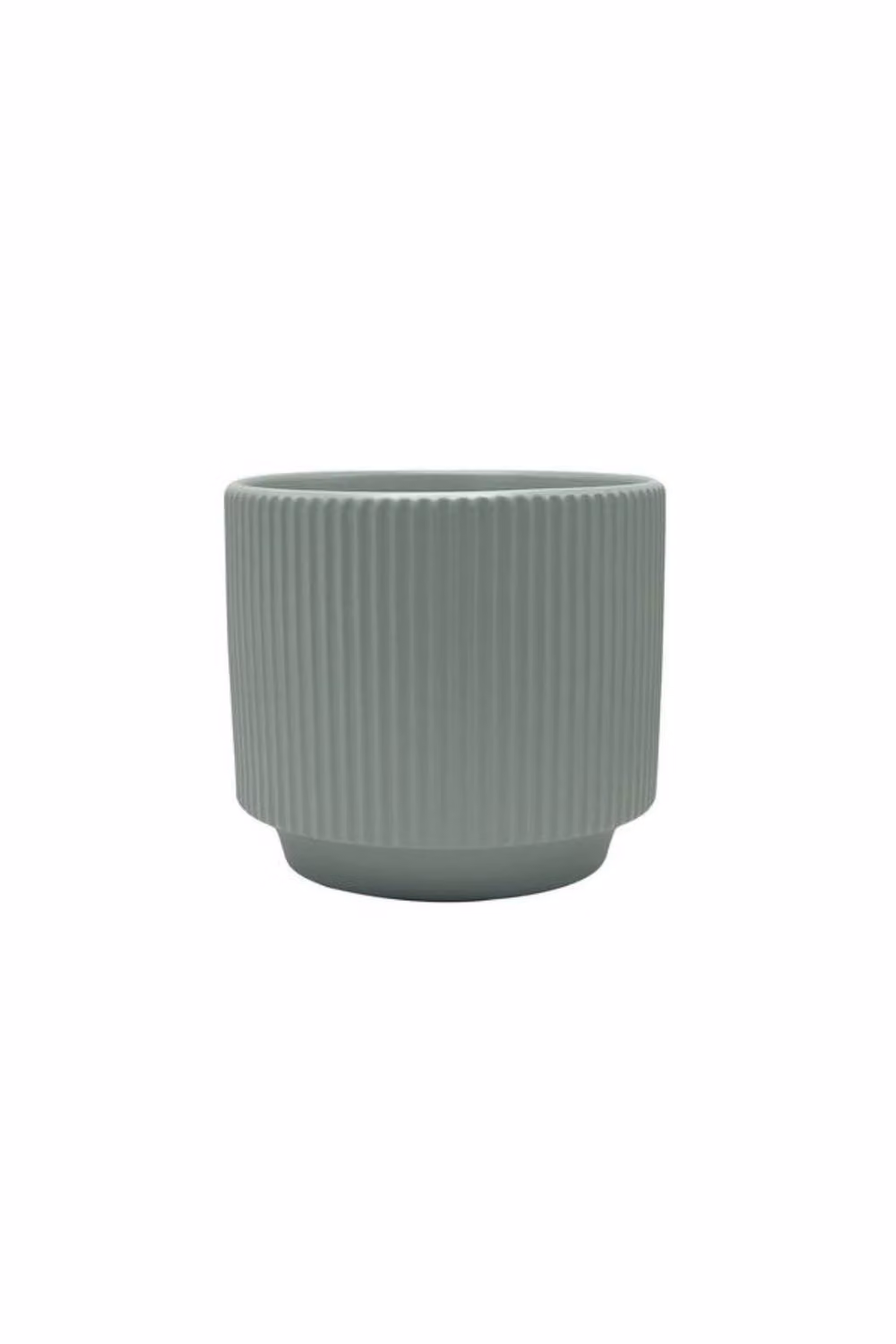 KDMD Hortus Tokyo Ceramic Pot, Grey, 2 Pack, W/D/H: 16 x 14 cm – 2