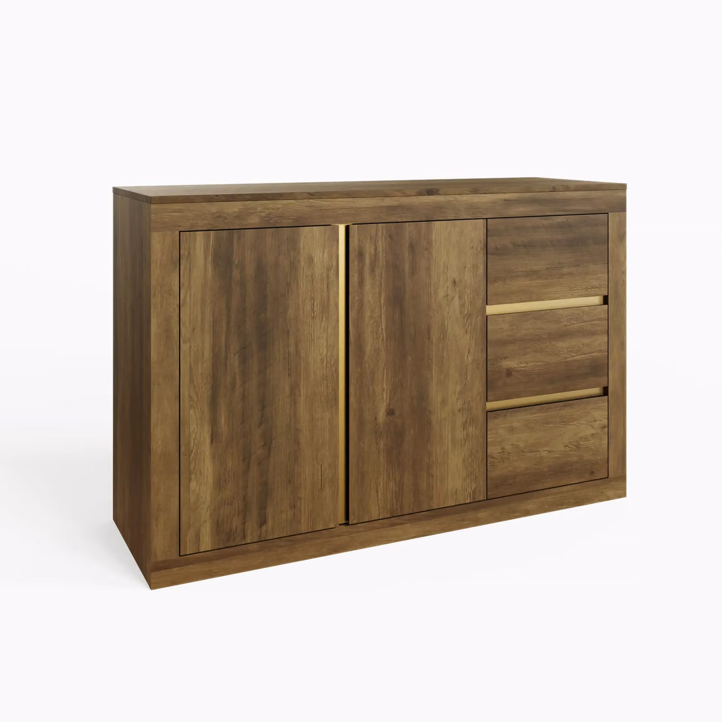 GFW Astley Modern Sideboard in Light Oak – 2