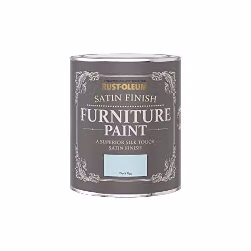 Rust-Oleum Water-Based Satin Furniture Paint in Blue, 0.75 l – 3