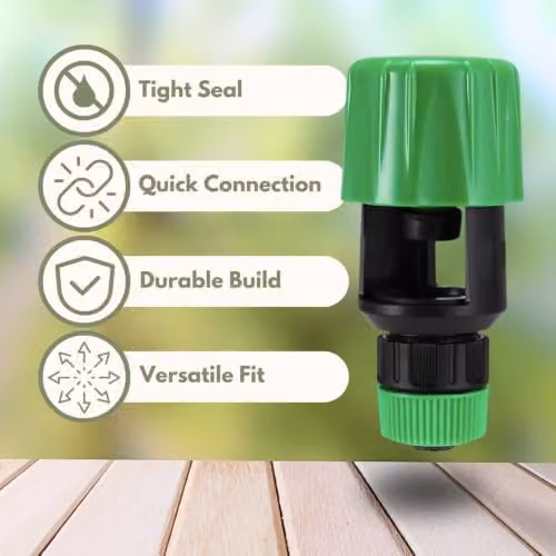 Dunnet Tools Green Kitchen Tap Hose Connector Adapter – 5