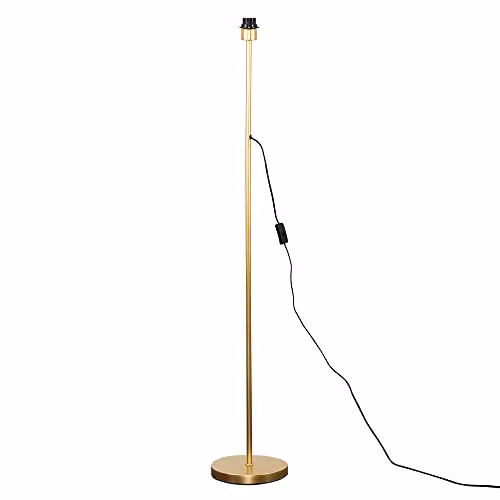 ValueLights Charlie Modern Gold Metal Floor Lamp Base – 1