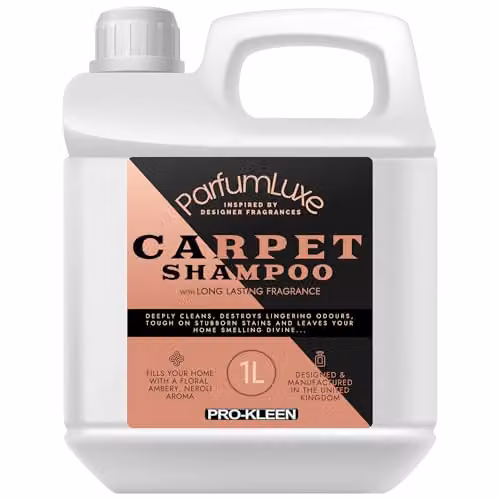 Pro-Kleen Parfum Luxe Carpet Shampoo 1 l with Floral, Amber and Neroli Fragrance