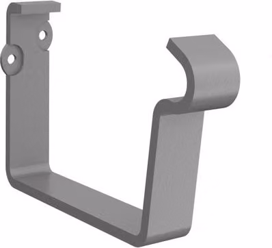 Lindab Rectangular Steel Gutter Fascia Bracket, 140mm, Anthracite