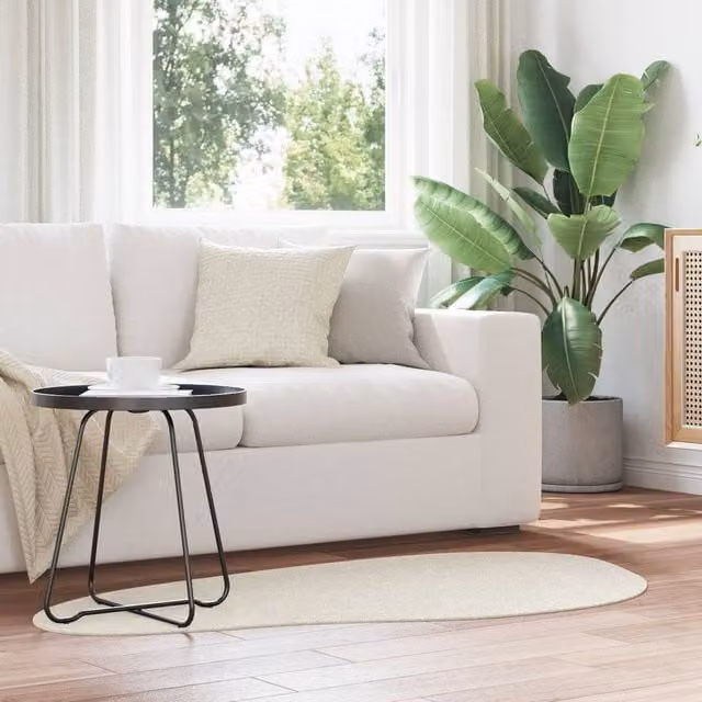 Berkfield Home HUARTE Rug, Beige, W: 80 cm, L: 150 cm – 1