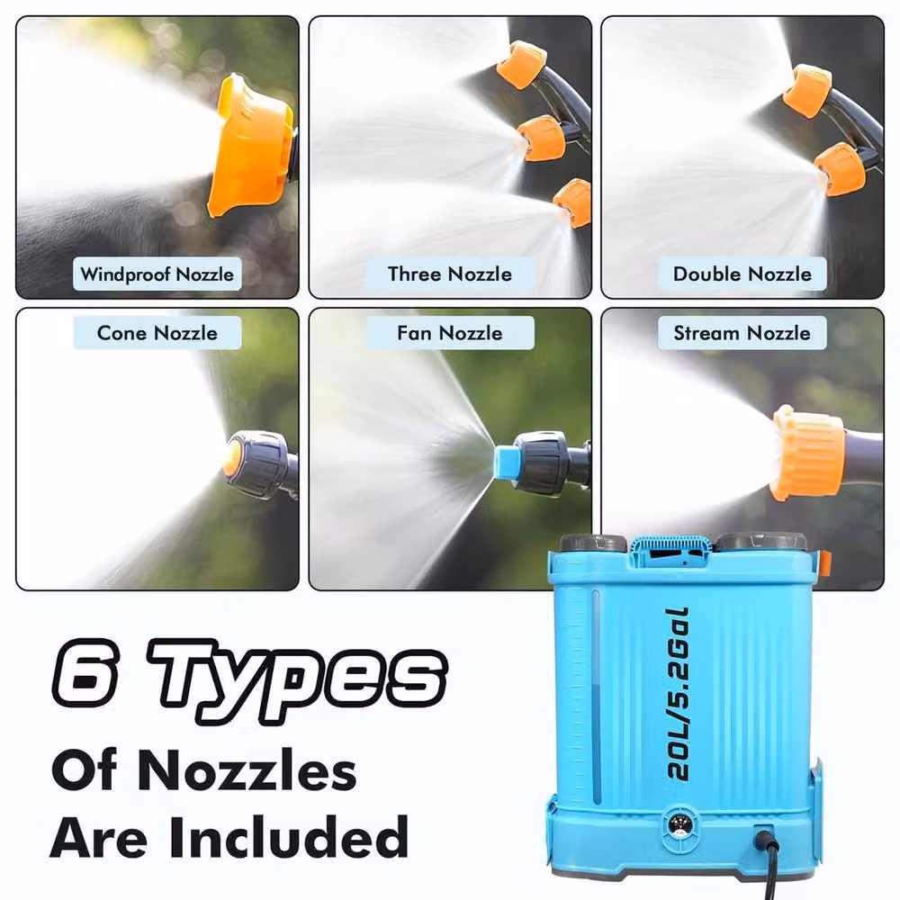 SPETLEK 20L Battery Powered Electric Garden Sprayer in Blue – 3