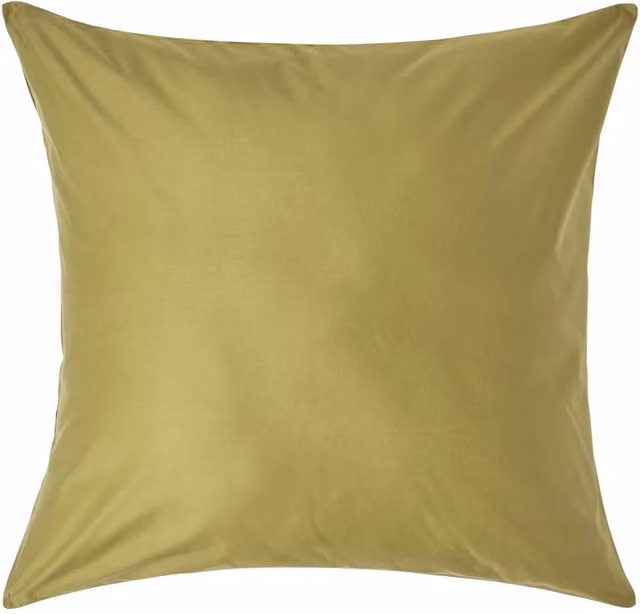 Homescapes 1000 Thread Count Egyptian Combed Cotton Mako Satin Housewife Pillowcase, Green, W: 80 cm