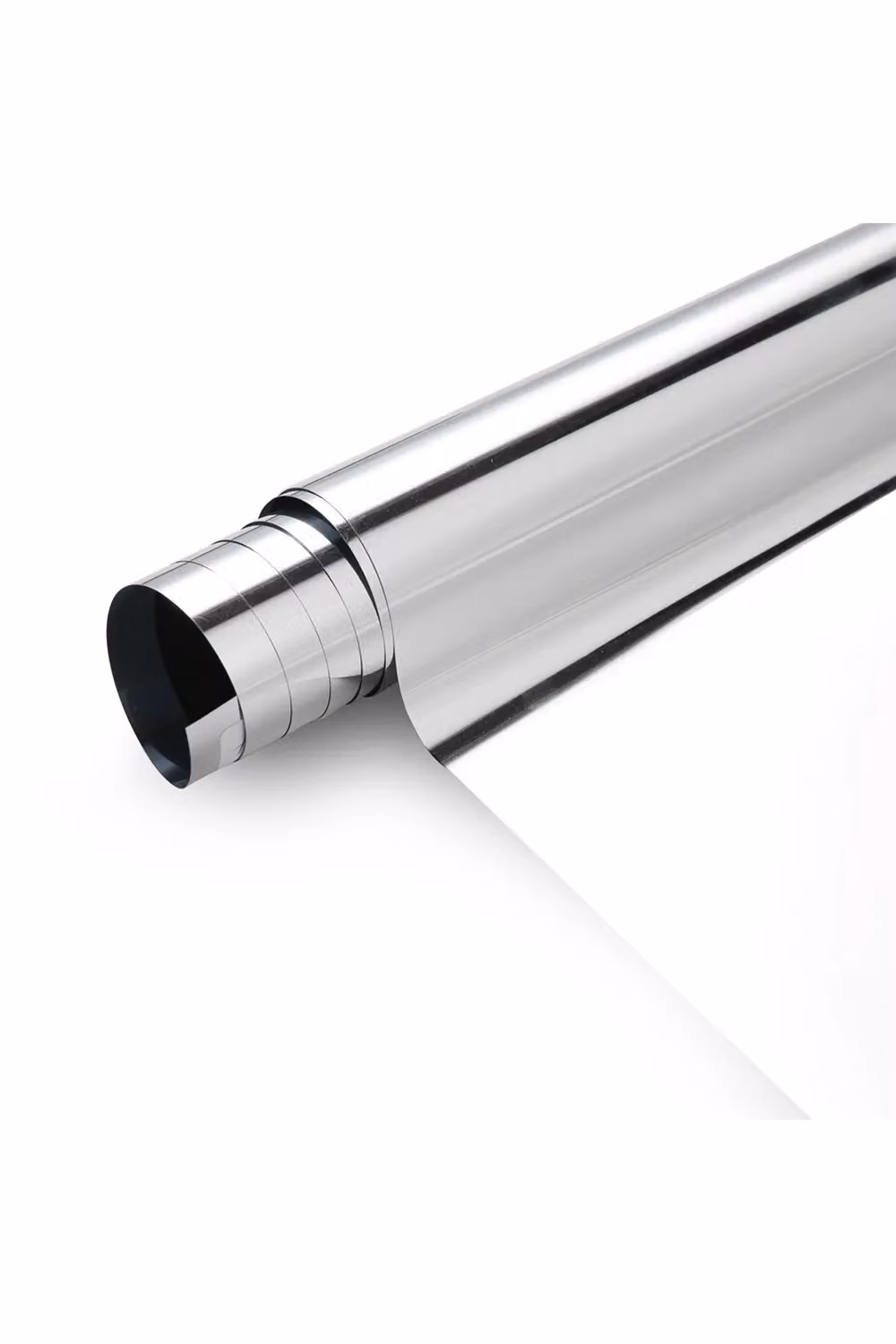 Living and Home Silver Self-Adhesive One Way Privacy Mirror Window Film, W: 0.5 m x H: 1 m – 5