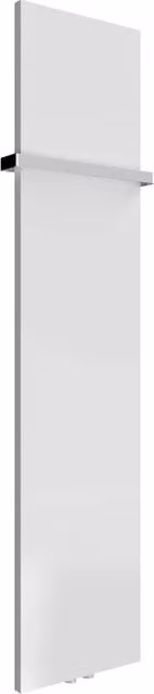 Bathroom Kingdom Slimline White Vertical Steel Radiator H: 177 cm, W: 40 cm, D: 4 cm