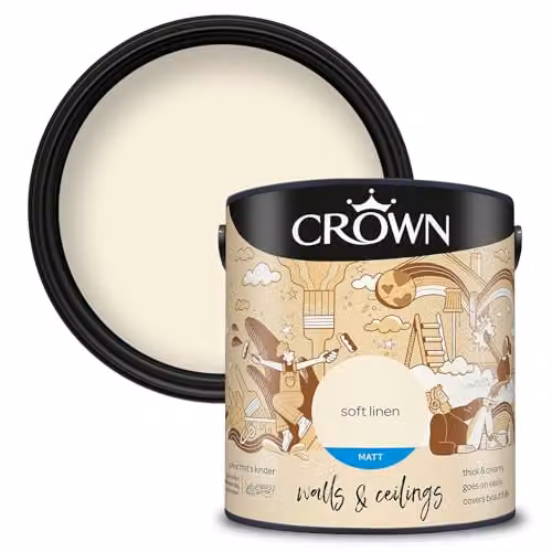 Crown Retail Core Emulsion Matt Soft Linen 2.5 l