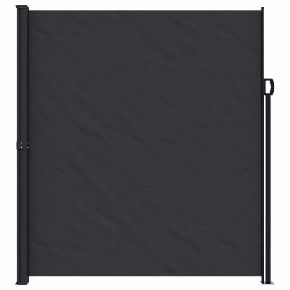 Berkfield Home Retractable Wall-Mounted Side Awning in Black Polyester, W/H: 300 x 220 cm – 3