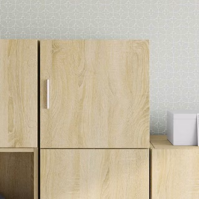 Berkfield Home Sonoma Oak Wall Cabinet in Brown, W/D/H: 40 x 42.5 x 40 cm – 1