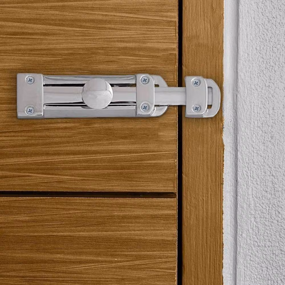 Spetlek Chrome Bathroom Door Lock in Silver – 2