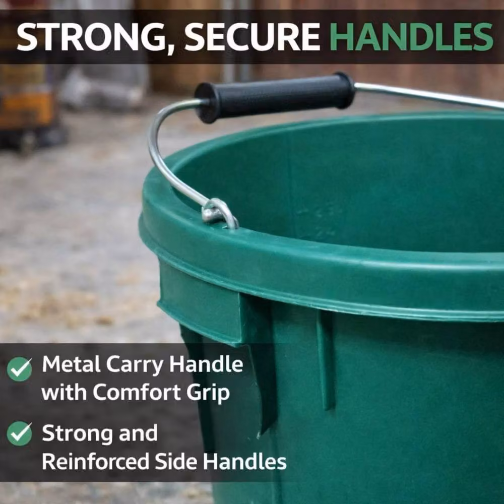 Spetlek Green Plastic 25L Plasterers Builders Bucket – 5