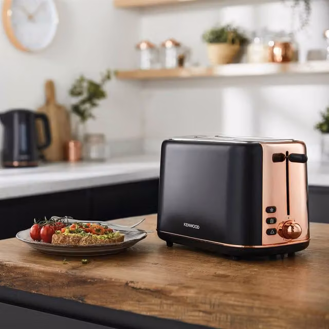 Kenwood Abbey Lux 2 Slice Toaster - Black