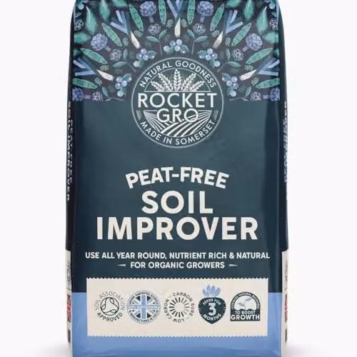 Thompson & Morgan RocketGro Organic Peat-Free Soil Improver, 50 l