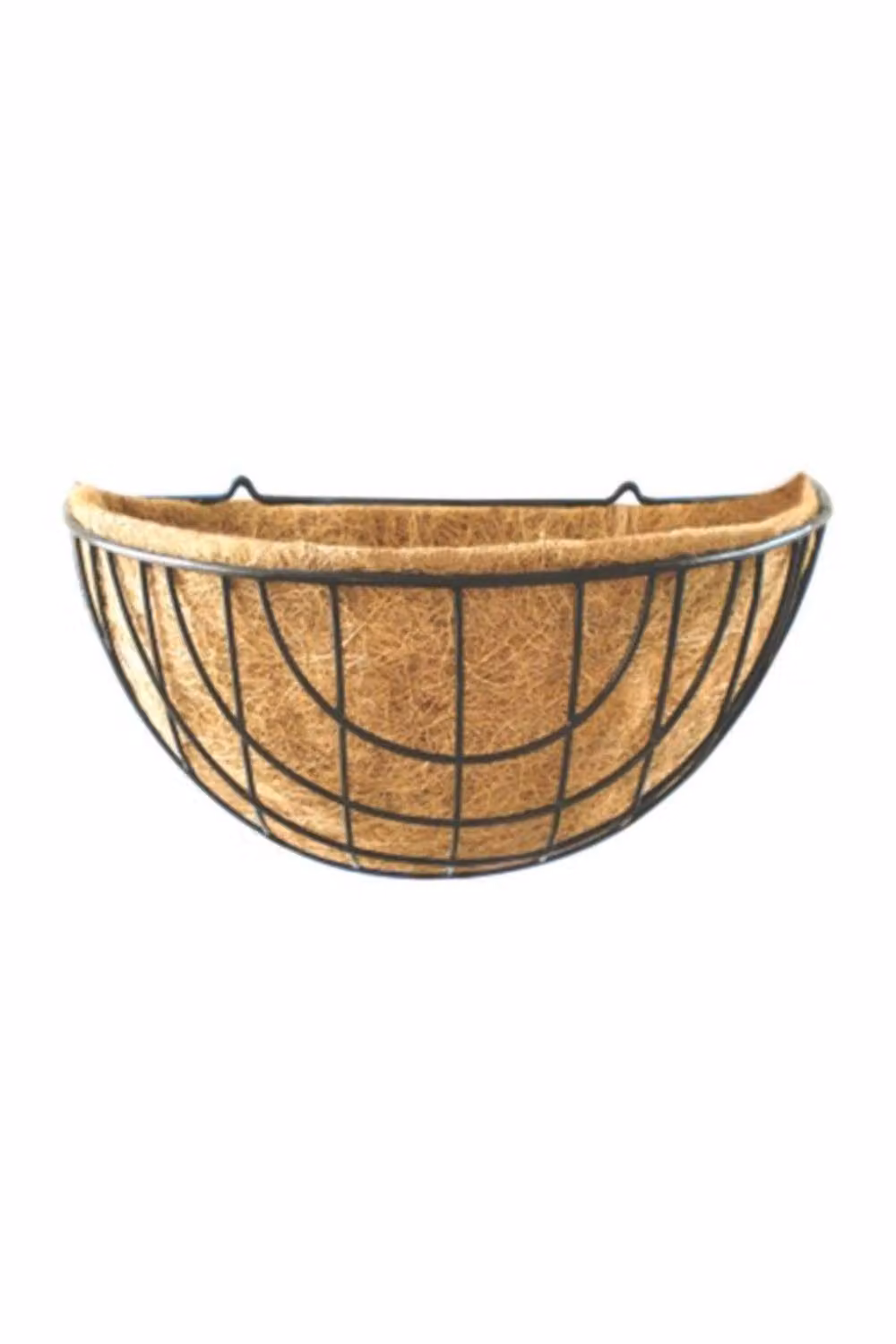 KDMD Brown Metal Wire Hanging Wall Basket and Planter, Width: 40 cm – 2