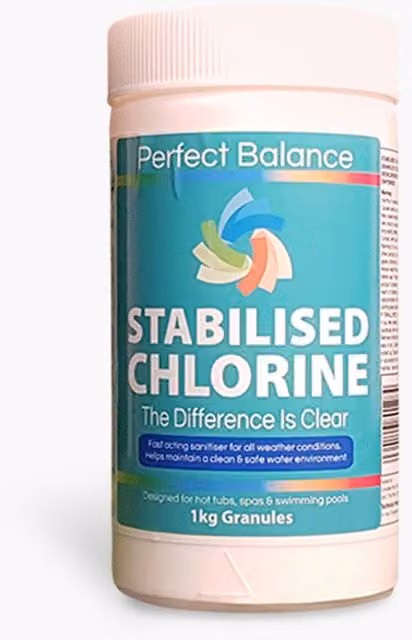 Perfect Balance Stabilised Chlorine Granules for Disinfection, 1 kg