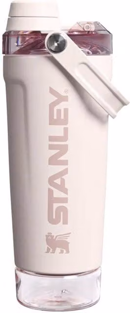 Stanley Vitalize Leakproof Insulated Stainless Steel Shaker Bottle, 0.59 l, Pink – 1