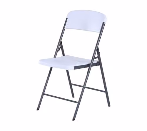 LIFETIME 80923 Essential Folding Chair in White