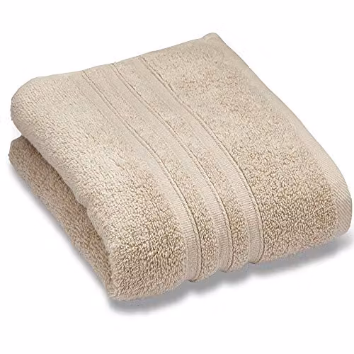 Catherine Lansfield Cotton Face Cloth Pair in Beige, 30 x 30 cm – 1
