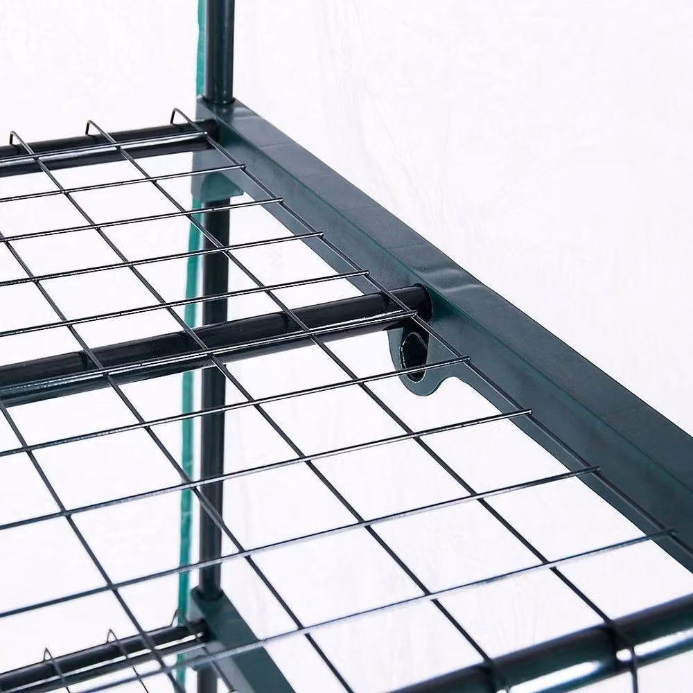 NESTLUNE 4 Tier Green Clear PVC Greenhouse Bag for Garden Plants, W/D/H: 120 x 90 x 155 cm – 3