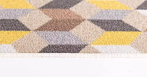Serdim Rugs Havana Non-Slip Washable Kitchen Floor Mat, Gold and Multicolour, W: 57 cm, L: 90 cm – 3