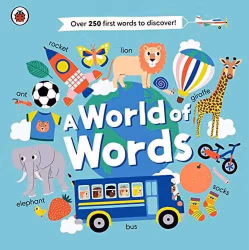 Ladybird World of Words Multicolour Board Book – 1