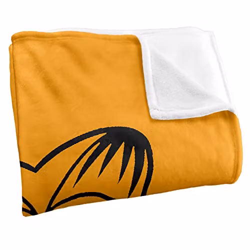 LOGOVISION White Fluffy Microfibre Fleece Throw Blanket W/D/H: 152 x 127 cm – 2