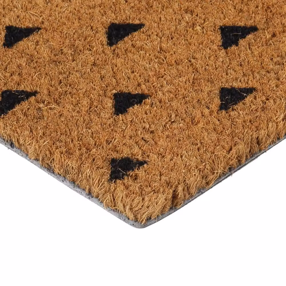 Berkfield Home Brown Tufted Coir Door Mat, W: 45 cm, D: 75 cm – 2