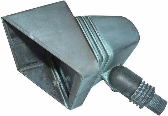 Netlighting Bronze 4 Light LED Outdoor Ground Recessed Garden Light in Green Verdigris IP44