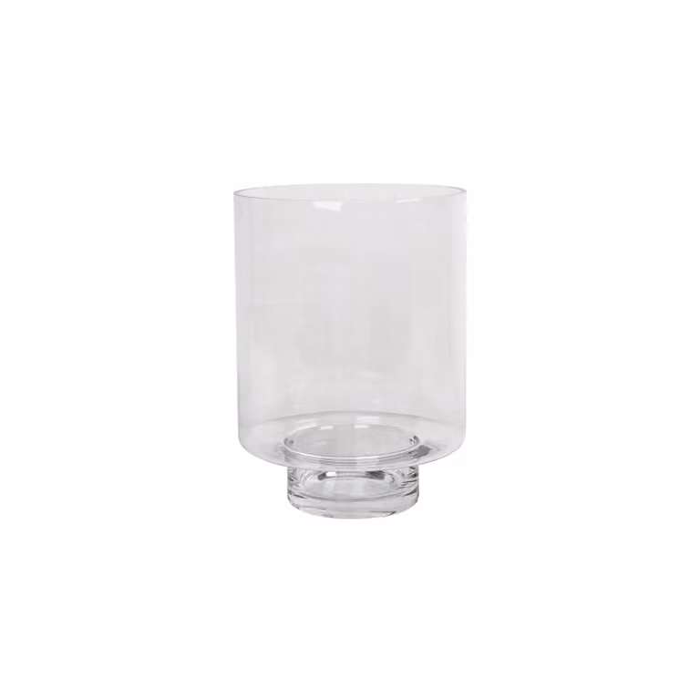 Dome Deco ALANI Transparent Glass Tabletop Vase