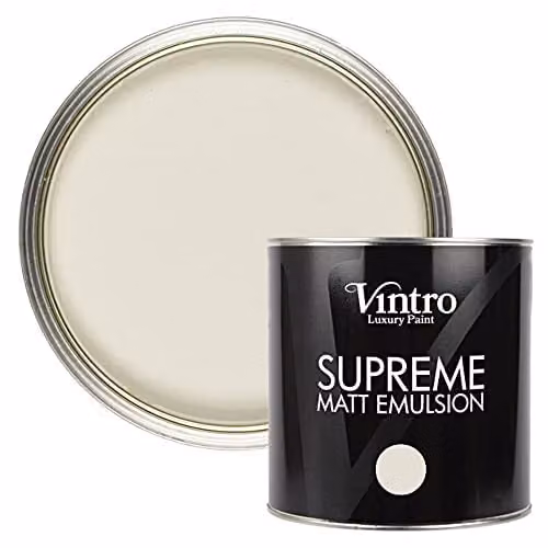 Vintro Luxury Matt Emulsion Yorkshire Stone Multi Surface Paint, 2.5 l – 1