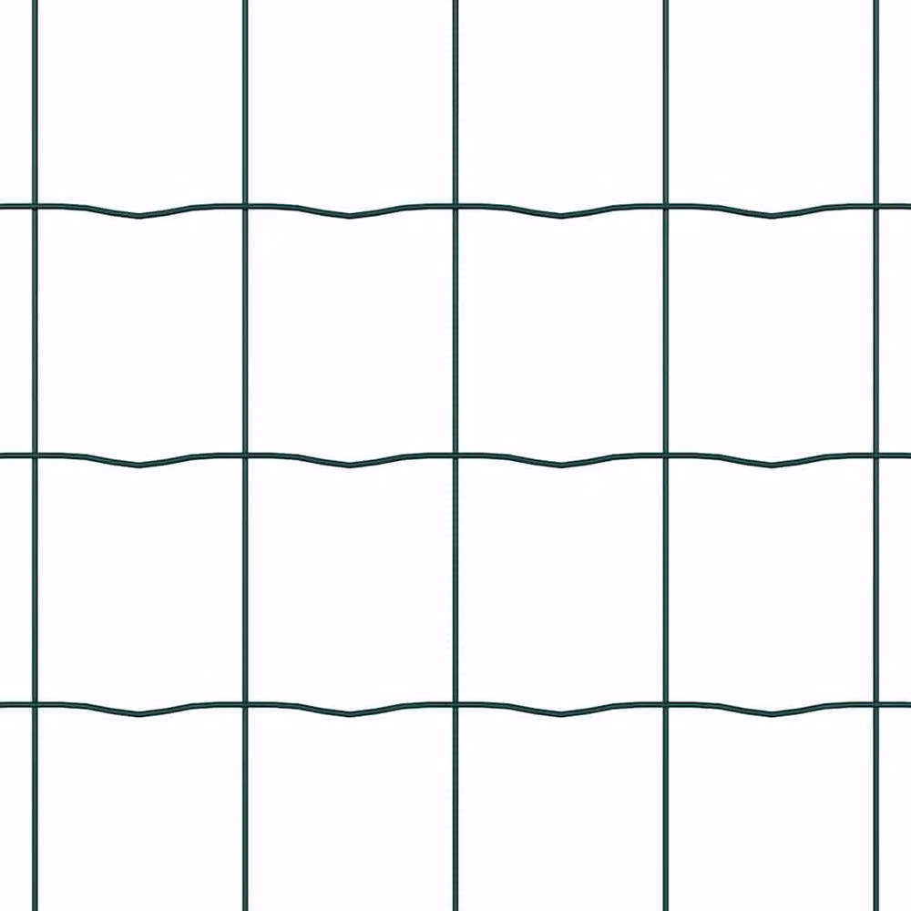 Berkfield Home Green Euro Steel Fence, 0.4 x 25 m – 6