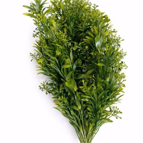 Leaf UK 75cm Artificial Rosemary Style Foliage Bush Stem in Green – 2