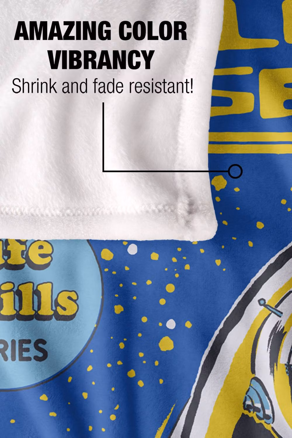 Steven Rhodes So Long Losers Silky Touch Super Soft Fleece Throw Blanket, Multicolour, W: 152 cm, D: 127 cm – 4