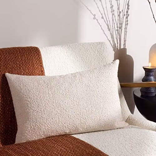 Hoem Selene Rectangular Brown Polyester Filled Cushion W/D/H: 40 x 40 x 1 cm – 3